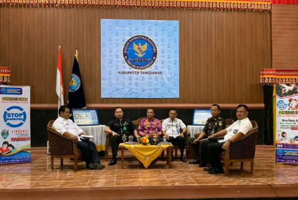 Ngobrol Cerdas Bareng Badan Narkotika Nasional Kabupaten Tanggamus
