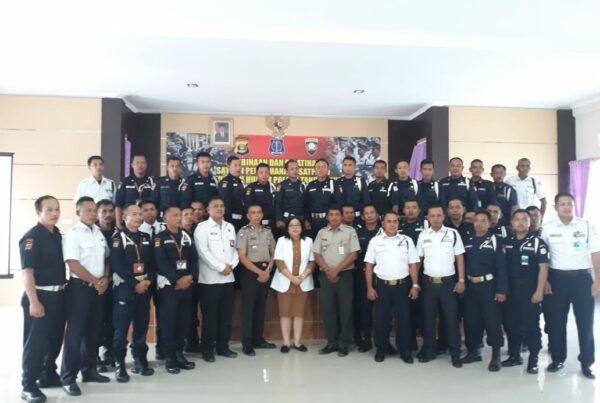 Badan Narkotika Nasional Kabupaten Tanggamus Bekali Penjaga Keamanan Akan Resiko Menggunakan Narkotika