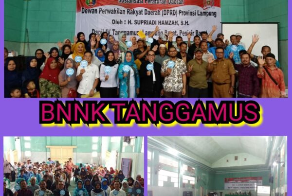 DPRD Provinsi Lampung Bersinergi Dengan BNNK Tanggamus Laksanakan Sosialisasi Perda No 1 Tahun 2019