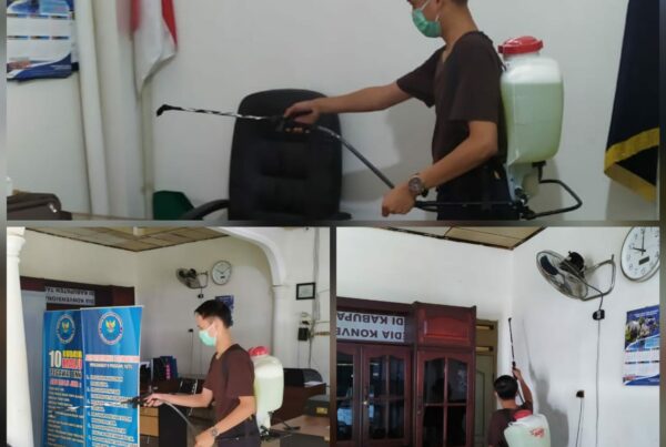 Langkah Tegas BNNK Tanggamus Melawan Covid 19