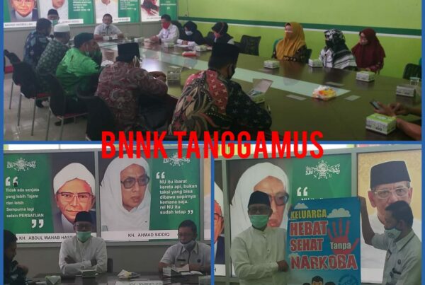 BNNK Tanggamus Jalin Kerjasama Dengan Pimpinan Cabang Nadhalatul Ulama Kabupaten Tanggamus BNNK Tanggamus Jalin Kerjasama Dengan Pimpinan Cabang Nadhalatul Ulama Kabupaten Tanggamus