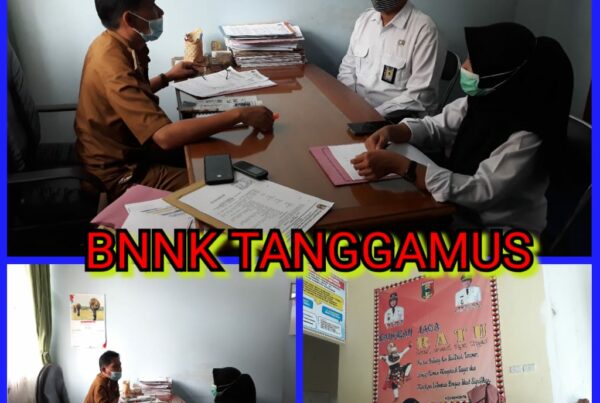 BNNK Tanggamus Berkoordinasi dengan Kesbangpol dan Dinas PMD Kabupaten Tanggamus Terkait Desa Bersinar BNNK Tanggamus Berkoordinasi dengan Kesbangpol dan Dinas PMD Kabupaten Tanggamus Terkait Desa Bersinar
