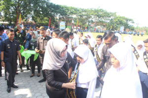 Peringati Hari Pahlawan BNNK Tanggamus Mengukuhkan Pahlawan Anti Narkoba