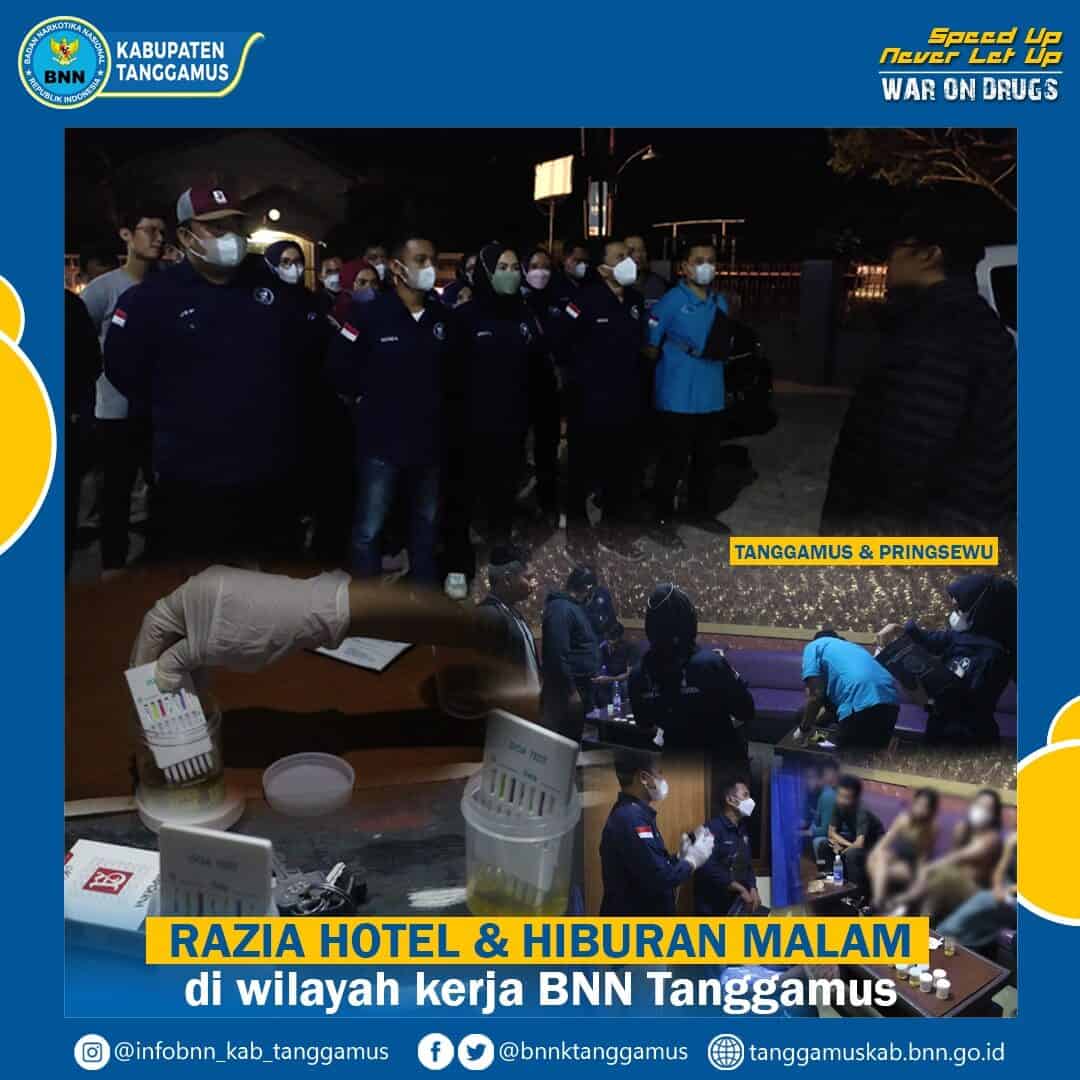 PELAKSANAAN RAZIA DI HOTEL DAN TEMPAT HIBURAN MALAM. PELAKSANAAN RAZIA DI HOTEL DAN TEMPAT HIBURAN MALAM.