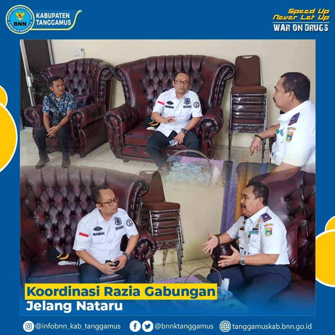 Koordinasi Razia Gabungan Jelang Nataru (Natal dan Tahun baru) Koordinasi Razia Gabungan Jelang Nataru (Natal dan Tahun baru)