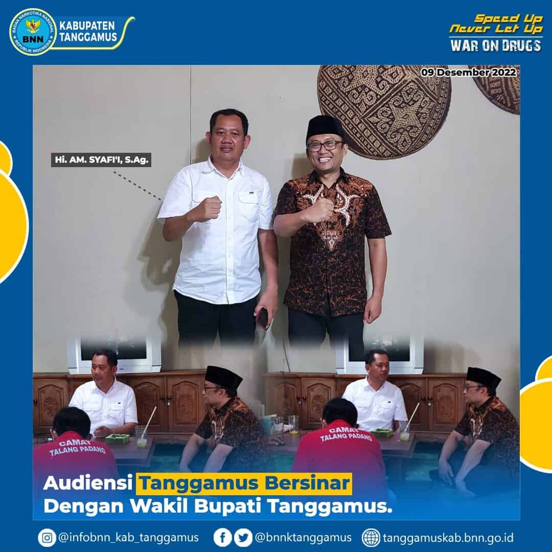AUDIENSI TANGGAMUS BERSINAR DENGAN WAKIL BUPATI TANGGAMUS AUDIENSI TANGGAMUS BERSINAR DENGAN WAKIL BUPATI TANGGAMUS