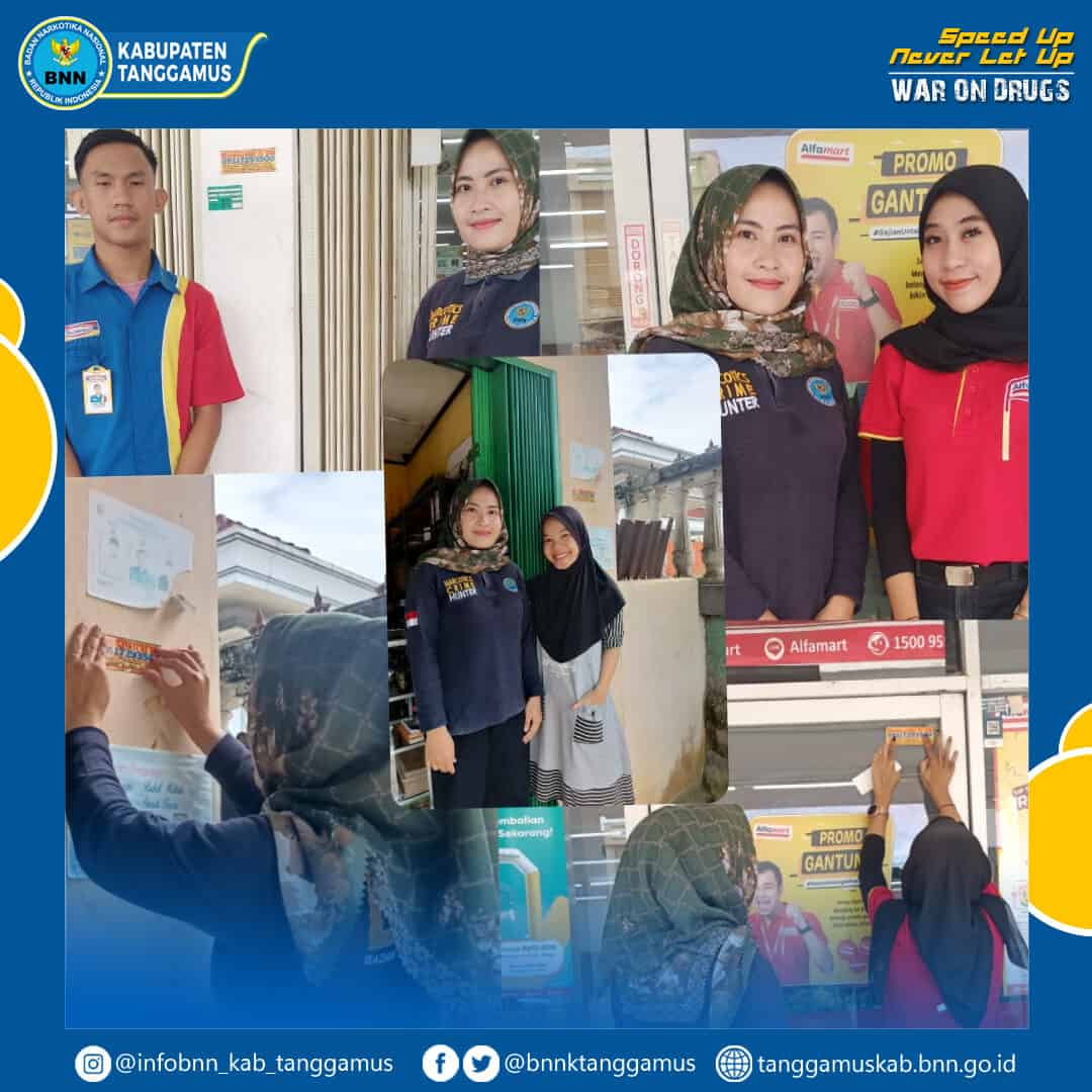 PEMASANGAN STIKER TENTANG REHABILITASI DI BNNK TANGGAMUS PADA TEMPAT STRATEGIS DI ALPAMART, INDOMARET DAN TEMPAT PERCETAKAN POTO COPY ED CELL DI JALAN RAYA PASAR WONOSOBO KABUPATEN TANGGAMUS PEMASANGAN STIKER TENTANG REHABILITASI DI BNNK TANGGAMUS PADA TEMPAT STRATEGIS DI ALPAMART, INDOMARET DAN TEMPAT PERCETAKAN POTO COPY ED CELL DI JALAN RAYA PASAR WONOSOBO KABUPATEN TANGGAMUS