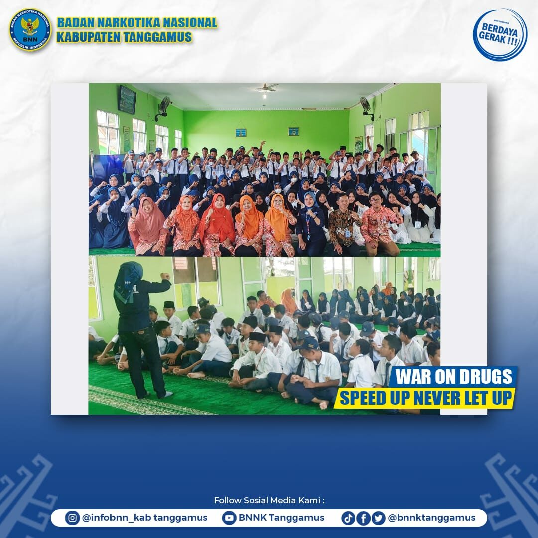 KIE P4GN DAN PENDAMPINGAN SEKOLAH CERIA (CERDAS, INOVATIF, & ASYIK) DI SMPN 1 GISTING