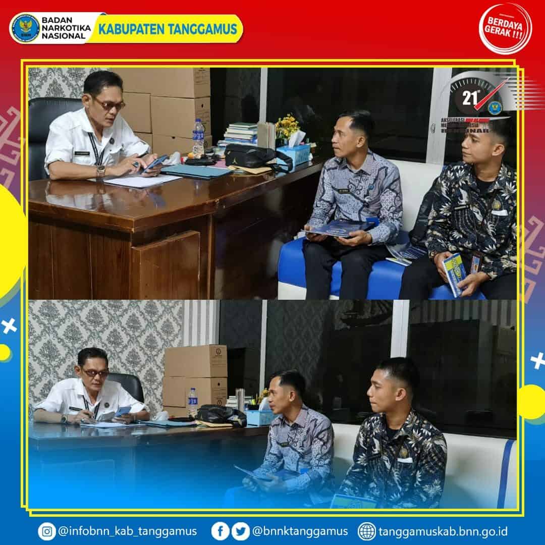 KOORDINASI DALAM RANGKA PENGAYAAN REFERENSI KE BNNP KOORDINASI DALAM RANGKA PENGAYAAN REFERENSI KE BNNP