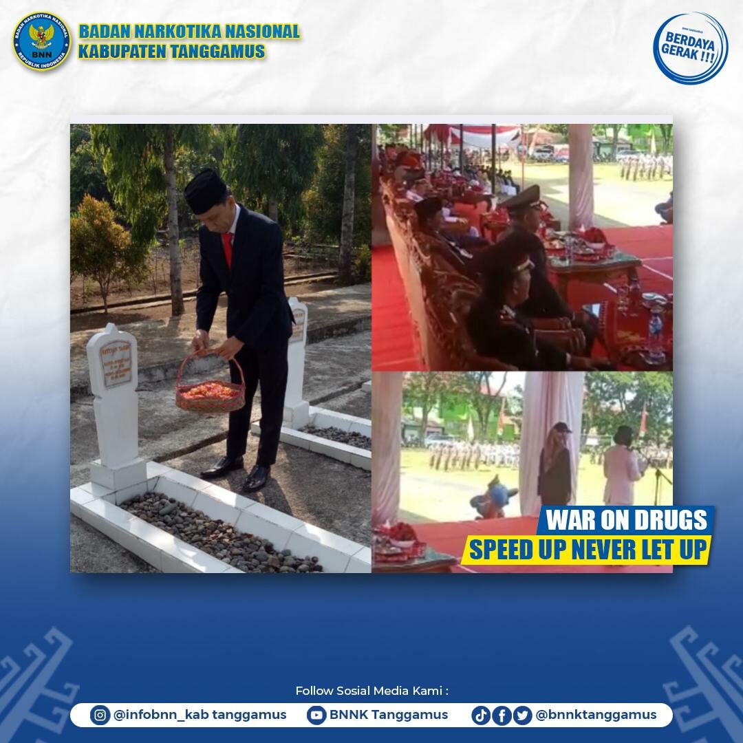 MENGHADIRI UPACARA MEMPERINGATI HUT KABUPATEN TANGGAMUS KE-26 TAHUN 2023 DAN ZIARAH MAKAM PAHLAWAN MENGHADIRI UPACARA MEMPERINGATI HUT KABUPATEN TANGGAMUS KE-26 TAHUN 2023 DAN ZIARAH MAKAM PAHLAWAN