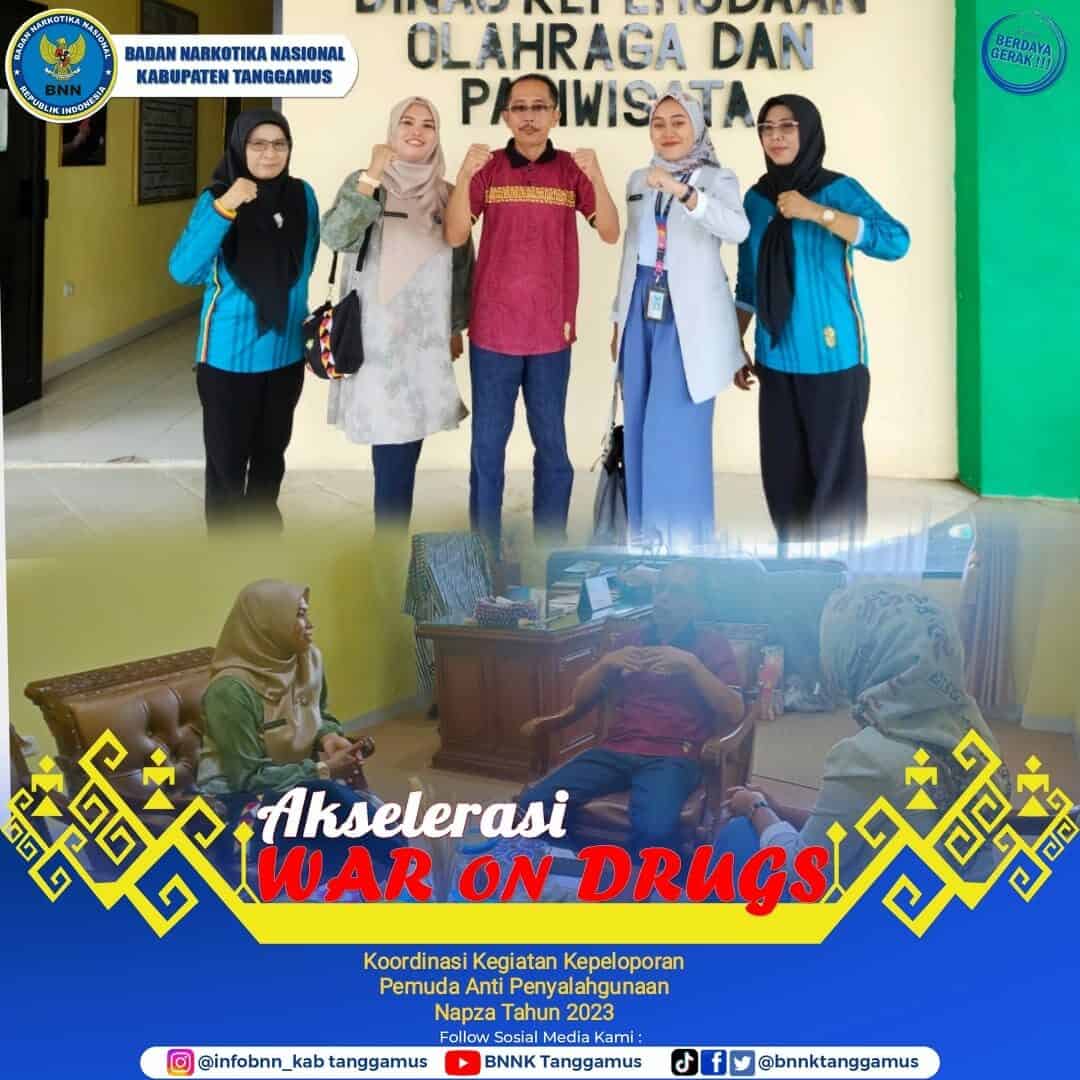 KOORDINASI RENCANA KOLABORASI KEGIATAN DENGAN DINAS PEMUDA, OLAHRAGA, DAN PARIWISATA KABUPATEN PRINGSEWU KOORDINASI RENCANA KOLABORASI KEGIATAN DENGAN DINAS PEMUDA, OLAHRAGA, DAN PARIWISATA KABUPATEN PRINGSEWU