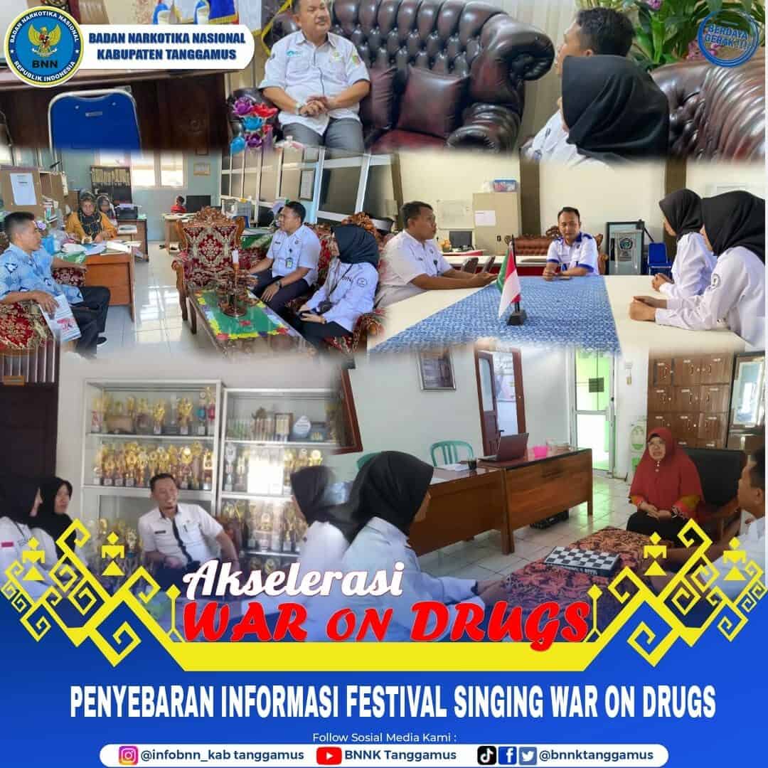Penyebaran Informasi Festival Singing War On Drugs Penyebaran Informasi Festival Singing War On Drugs