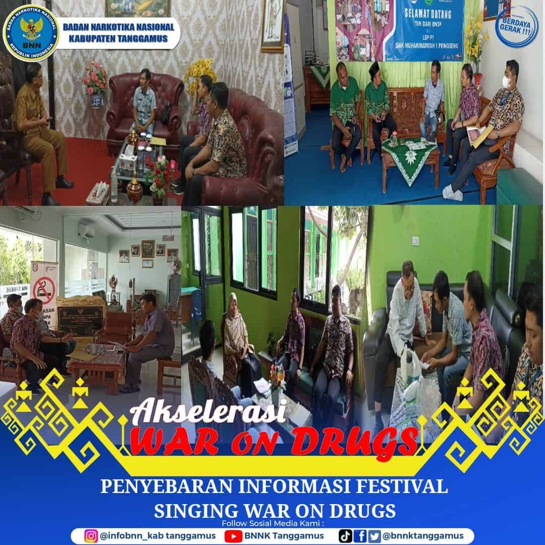 Penyebaran Informasi Festival Singing War On Drugs Penyebaran Informasi Festival Singing War On Drugs