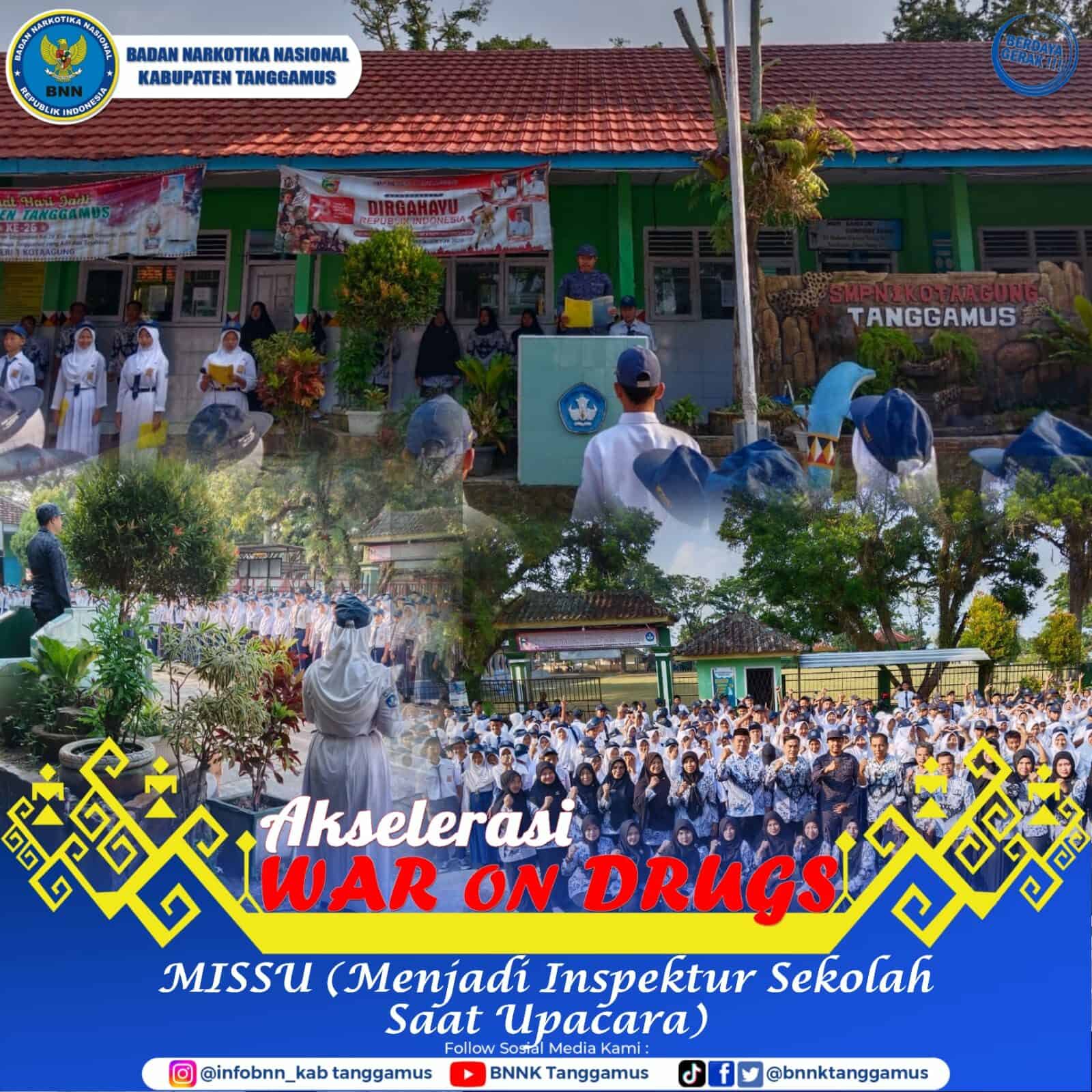 MISS U (MENJADI INSPEKTUR SEKOLAH SAAT UPACARA) MISS U (MENJADI INSPEKTUR SEKOLAH SAAT UPACARA)