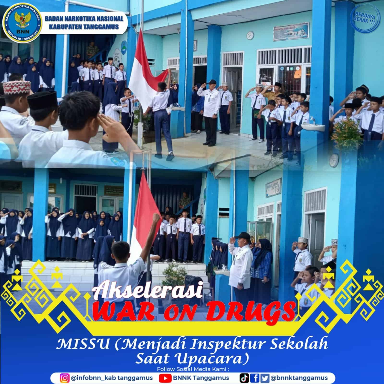MISS U (MENJADI INSPEKTUR SEKOLAH SAAT UPACARA) MISS U (MENJADI INSPEKTUR SEKOLAH SAAT UPACARA)