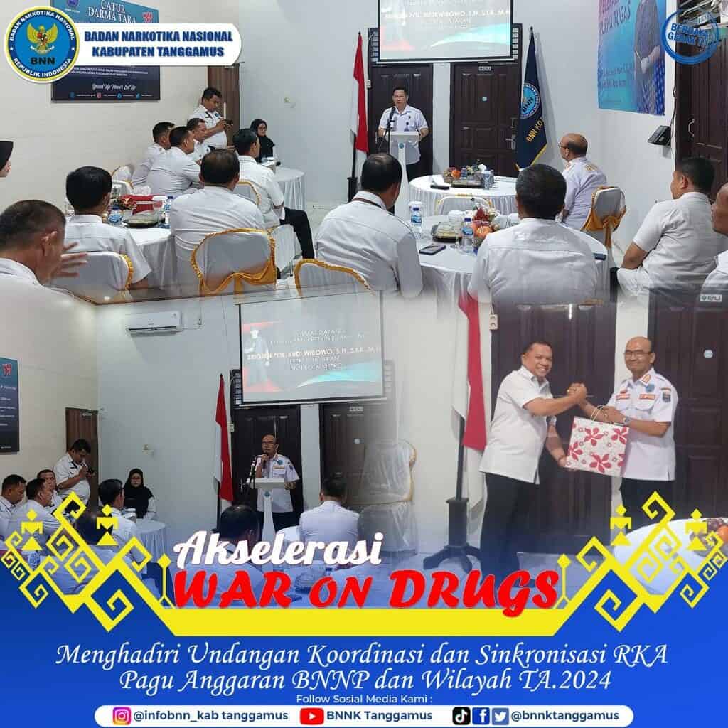 Menghadiri Undangan Koordinasi dan Sinkronisasi RKA Pagu Anggaran BNNP dan Wilayah TA.2024 Menghadiri Undangan Koordinasi dan Sinkronisasi RKA Pagu Anggaran BNNP dan Wilayah TA.2024