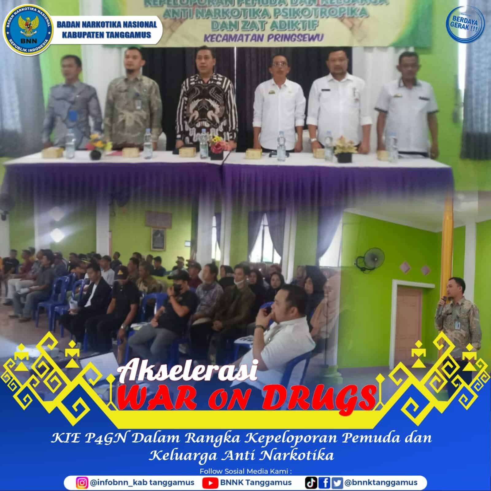 KIE P4GN Dalam Rangka Kepeloporan Pemuda dan Keluarga Anti Penyalahgunaan NAPZA KIE P4GN Dalam Rangka Kepeloporan Pemuda dan Keluarga Anti Penyalahgunaan NAPZA