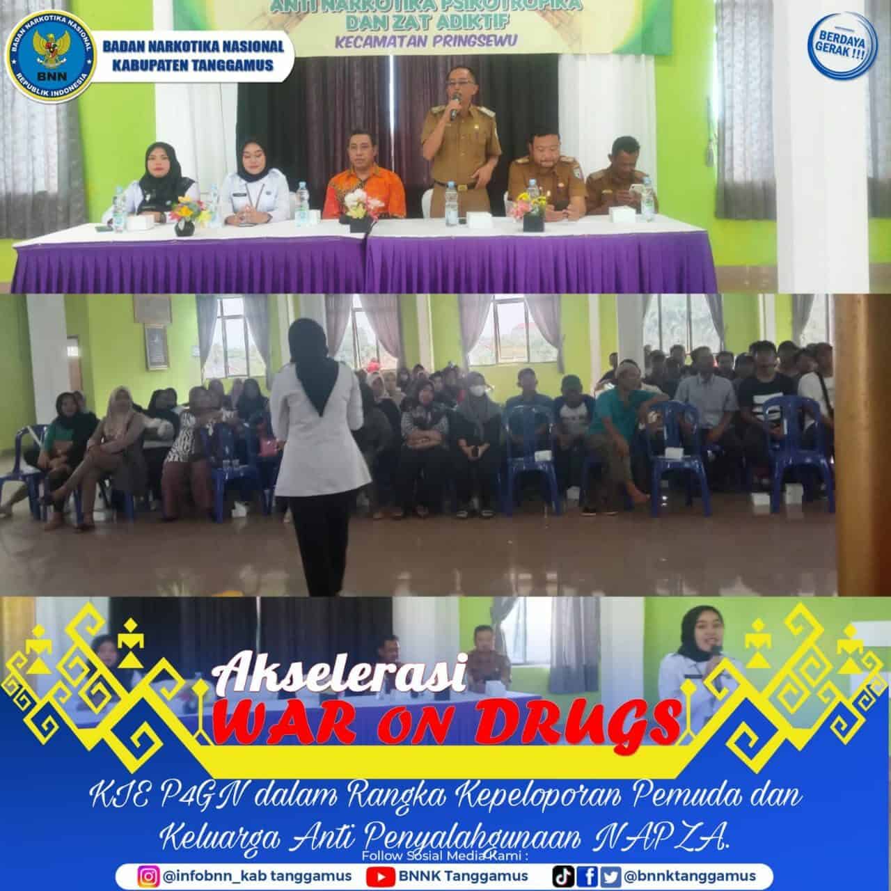 KIE P4GN Dalam Rangka Kepeloporan Pemuda dan Keluarga Anti Penyalahgunaan NAPZA KIE P4GN Dalam Rangka Kepeloporan Pemuda dan Keluarga Anti Penyalahgunaan NAPZA