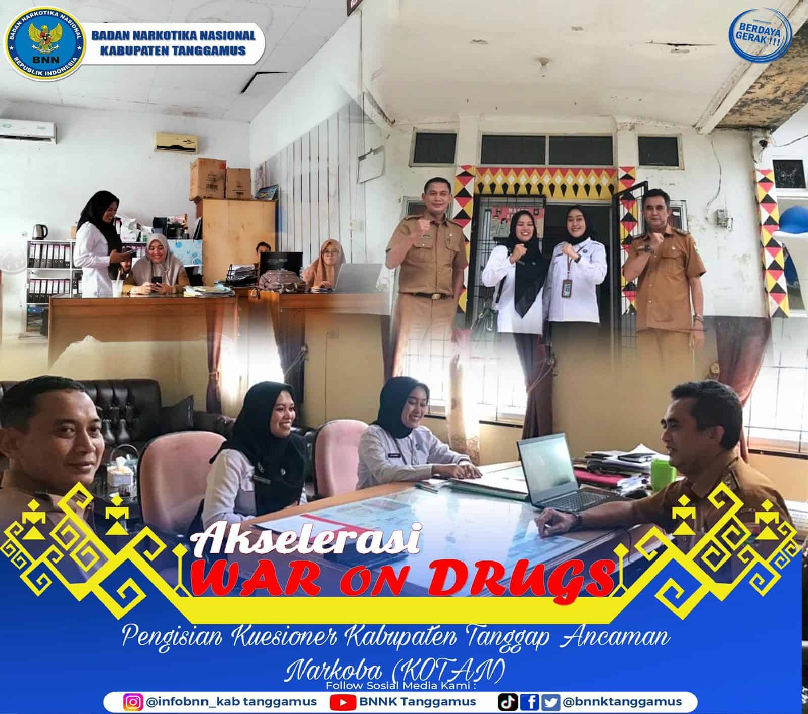 PENGISIAN KUESIONER KABUPATEN TANGGAP ANCAMAN NARKOBA (KOTAN) DI LINGKUNGAN PEMERINTAH DAERAH KABUPATEN TANGGAMUS Konsep Otomatis