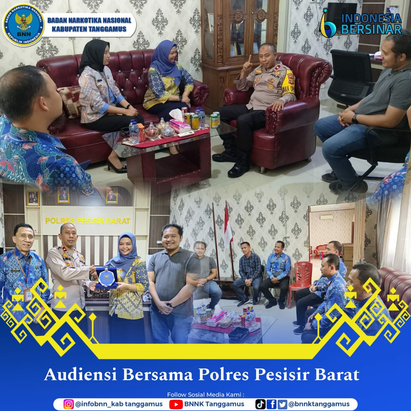 Audiensi Bersama Polres Pesisir Barat