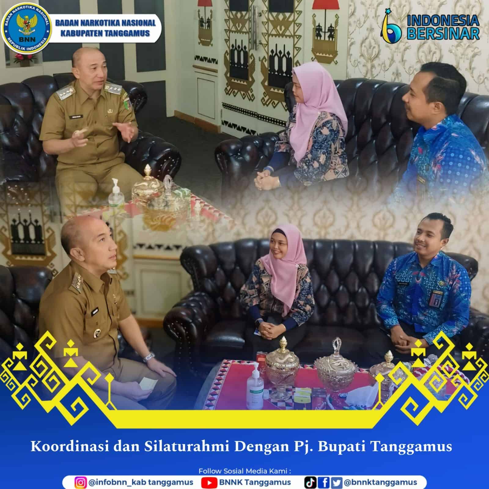 Koordinasi dan Silaturahmi dengan Pj. Bupati Tanggamus Koordinasi dan Silaturahmi dengan Pj. Bupati Tanggamus