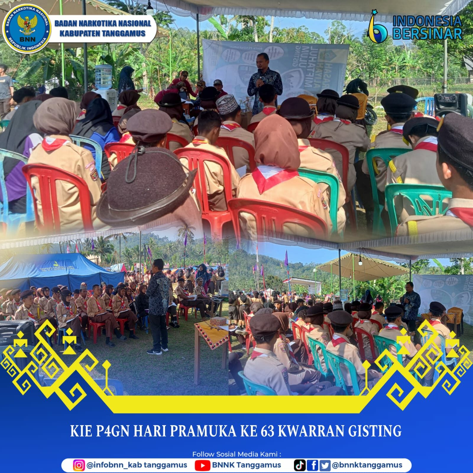 KIE P4GN HARI PRAMUKA KE-63 KWARAN GISTING KIE P4GN HARI PRAMUKA KE-63 KWARAN GISTING