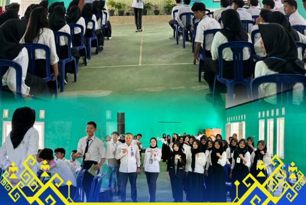 KIE P4GN DALAM KEGIATAN LATIHAN DASAR KEPEMIMPINAN SISWA MPK/OSIS SMAN 1 SUMBEREJO