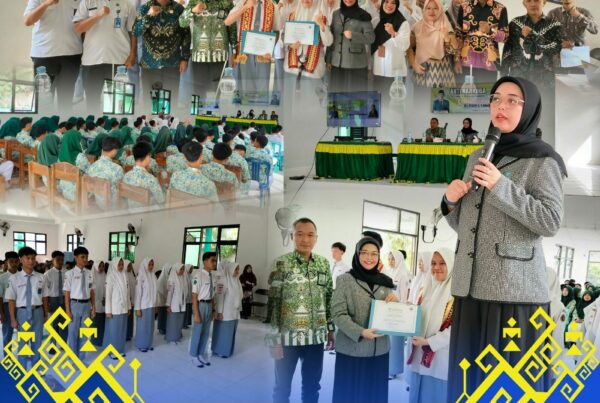 PENGUKUHAN SATUAN TUGAS (SATGAS) ANTI NARKOTIKA MAN 1 TANGGAMUS