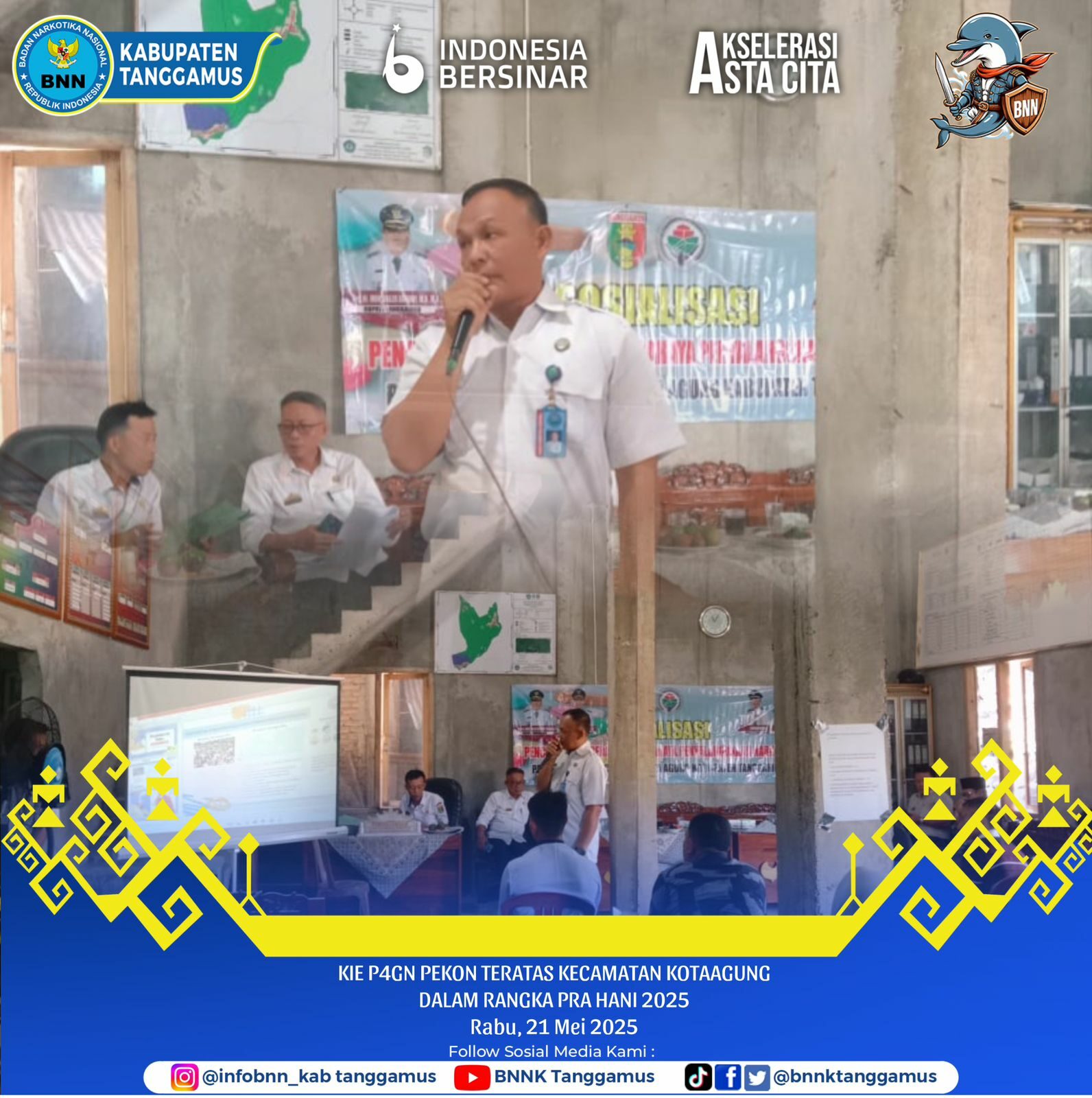 KIE P4GN DI PEKON TERATAS KECAMATAN KOTA AGUNG DALAM RANGKA PRA HANI 2025 KIE P4GN DI PEKON TERATAS KECAMATAN KOTA AGUNG DALAM RANGKA PRA HANI 2025