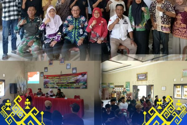 PENYULUHAN BAHAYA NARKOBA DAN PEMBERDAYAAN PEMUDA MELALUI KARANG TARUNA DALAM RANGKA KEGIATAN KARYA BAKTI TNI KODIM 0424/ TANGGAMUS