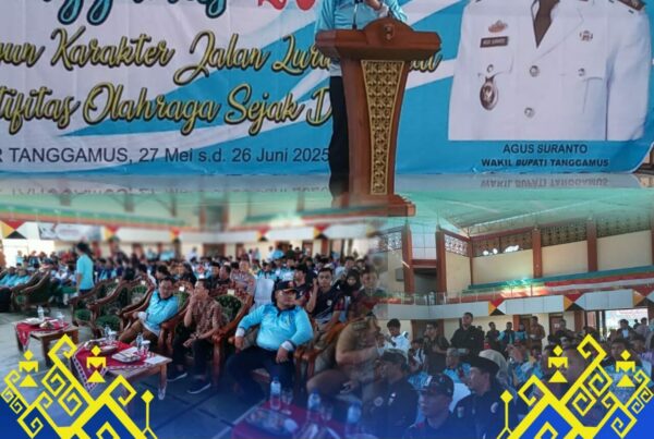 MENGHADIRI PEMBUKAAN PEKAN OLAHRAGA PELAJAR KABUPATEN (POPKAB) TAHUN 2025