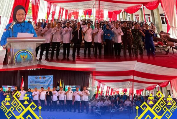 DEKLARASI ANTI NARKOTIKA BAGI PELAJAR DI WILAYAH PESISIR KABUPATEN TANGGAMUS DALAM RANGKA MEMPERINGATI PRA HANI 2025